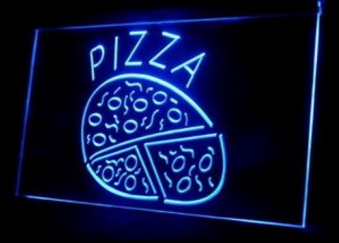 Pizza Shop Cafe LED Neon Sign